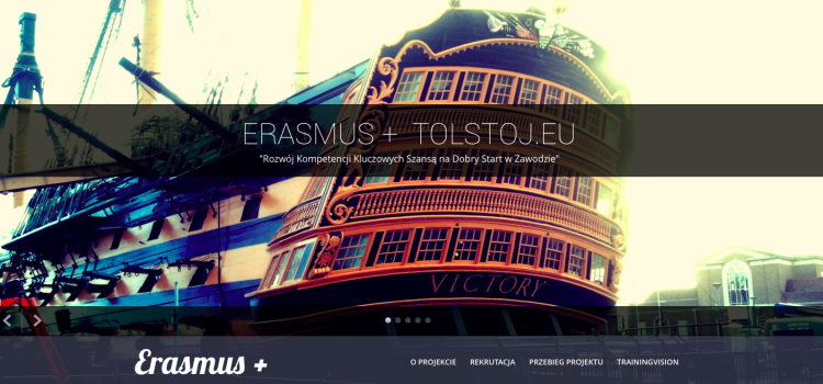 Nowa strona internetowa Erasmus Plus – Tołstoj Nowa strona internetowa Erasmus Plus – Tołstoj