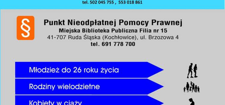 Stowarzyszenie na Rzecz Dzieci i Młodzieży „Przystanek”w Rudzie Śląskiej – nieodpłatna pomoc prawna Stowarzyszenie na Rzecz Dzieci i Młodzieży „Przystanek”w Rudzie Śląskiej – nieodpłatna pomoc prawna