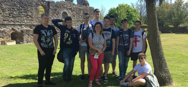 Nasi stażyści w Anglii!!! Nasi stażyści w Anglii!!!