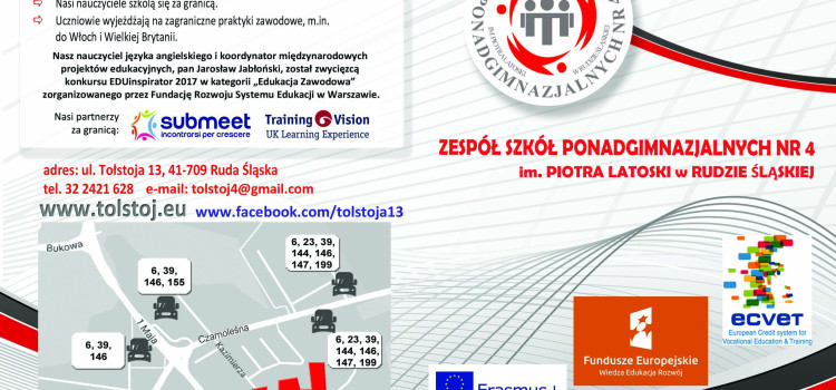 NOWOCZESNE KIERUNKI W ZSP4 – ZAPRASZAMY NOWOCZESNE KIERUNKI W ZSP4 – ZAPRASZAMY