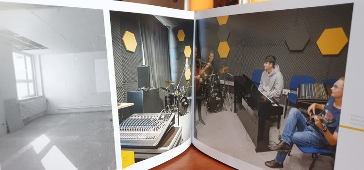 O naszym Studio Nagrań w albumie Urzędu Marszałkowskiego z najlepszymi projektami z Funduszy Unijnych O naszym Studio Nagrań w albumie Urzędu Marszałkowskiego z najlepszymi projektami z Funduszy Unijnych