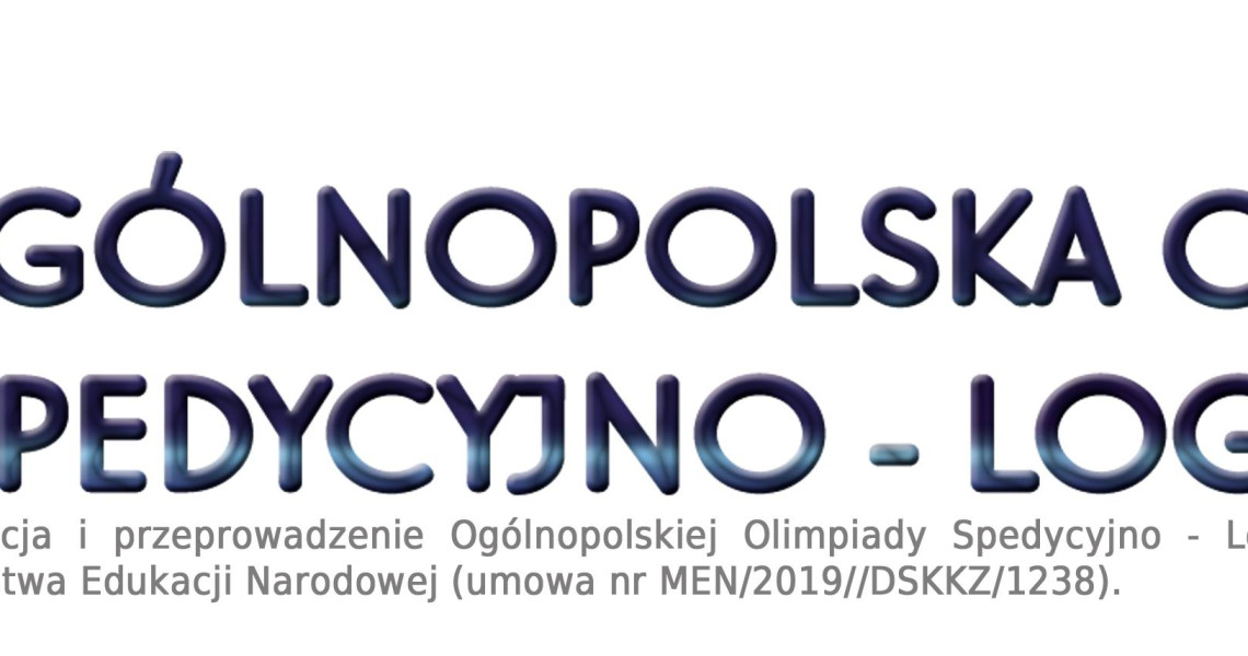 Nasza szkoła jest zarejestrowana w V edycji Ogólnopolskiej Olimpiadzie Spedycyjno-Logistycznej, organizowanej przez Wydział Ekonomiczny Uniwersytetu Gdańskiego