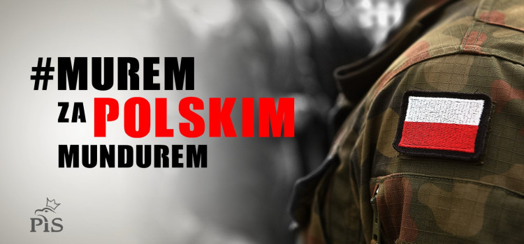 „Murem za polskim mundurem” „Murem za polskim mundurem”