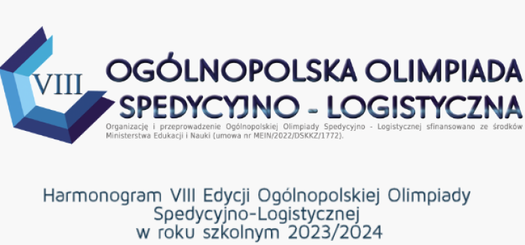 Zapraszamy Naszych logistyków do sprawdzenia wiedzy na VII Ogólnopolskiej Olimpiadzie Spedycyjno-Logistyczej