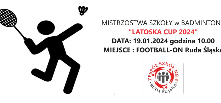 Zapraszamy: LATOSKA CUP 2024 Zapraszamy: LATOSKA CUP 2024
