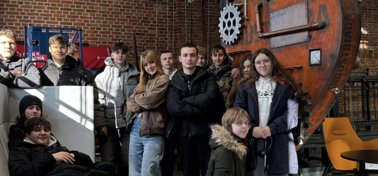 Klasa 2LR w Sztolni Królowa Luiza w Zabrzu Klasa 2LR w Sztolni Królowa Luiza w Zabrzu